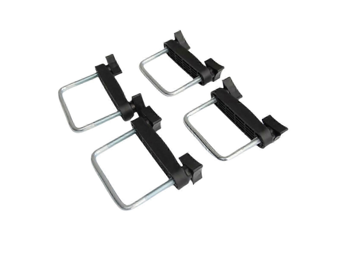 Kit De Fixação Universal Com Grampos Em U Para Bagageiro De Teto.