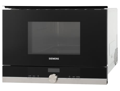 Micro-ondas Encastre SIEMENS BF634LGS1 (21 L - Sem Grill - Inox)