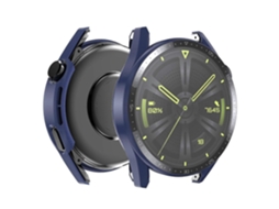 Capa fosca para Huawei Watch GT 3 46 mm, relógio inteligente com mostrador de vidro temperado e tela HD, design Ly Ebike