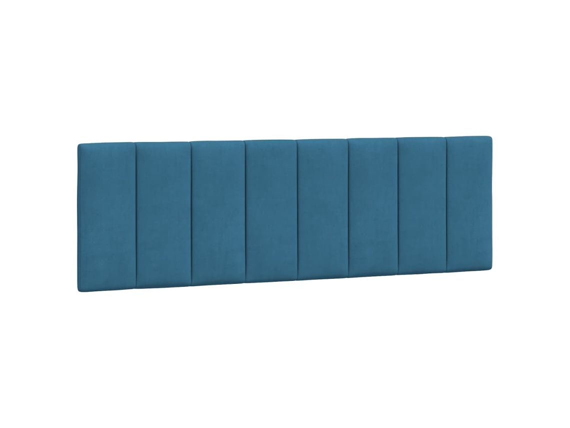 Headboard Cushion, Headboard Cushions Vidaxl Azul Veludo (160 Cm)