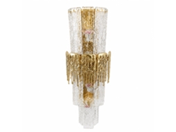 Aplique de Parede de Cristal PIBAOGU Asled 668 (dourado)