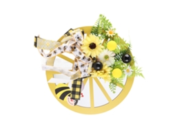 Coroa De Girassol Artificial Laxiscreed, Decoração Floral Para Casa E Eventos