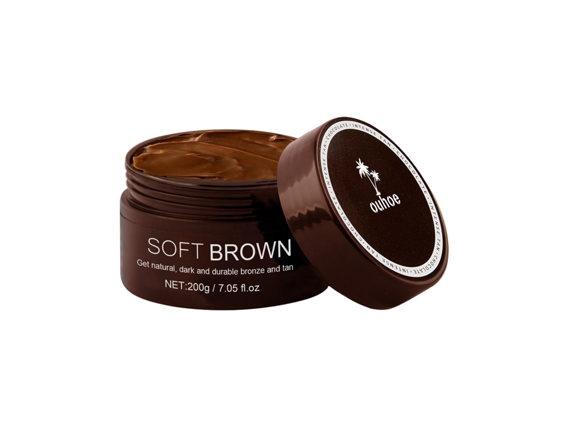 Creme Bronzeador Ouhoe, Pele Castanha e Proteção para Verão e Praia LAXISCREED