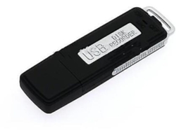 Lurelia Gravador De Chamadas Telefónicas 16gb Com Usb Recarregável Para Conversas - Preto