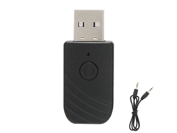Adaptador USB Bluetooth 5.0 Transmissor e Receptor com Cabo 3.5mm