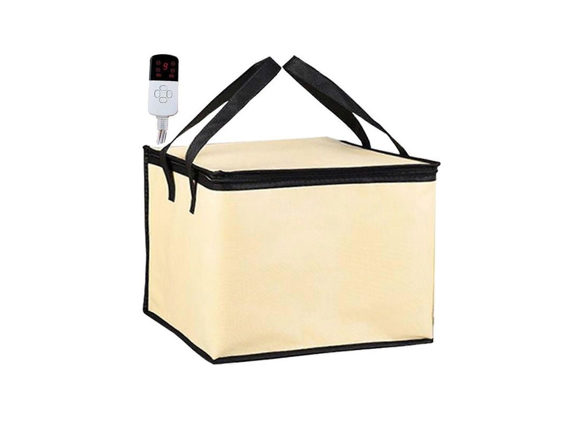 Caixa De Fermentação De Massa Elétrica Com Controle De Temperatura E Isolamento Eficiente Para Pães, Iogurte E Mais B