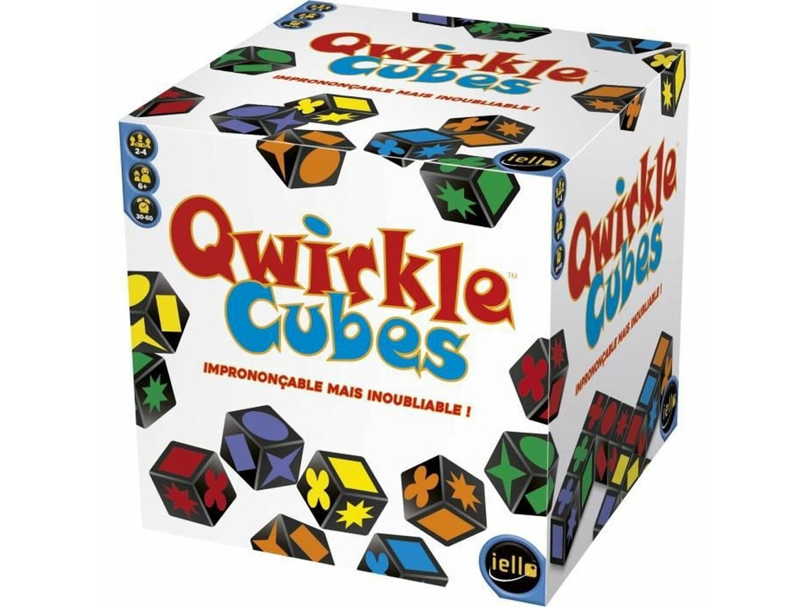 Jogo de Dados IELLO Qwirkle Cubes Idade Mínima Recomendada: 6 anos)