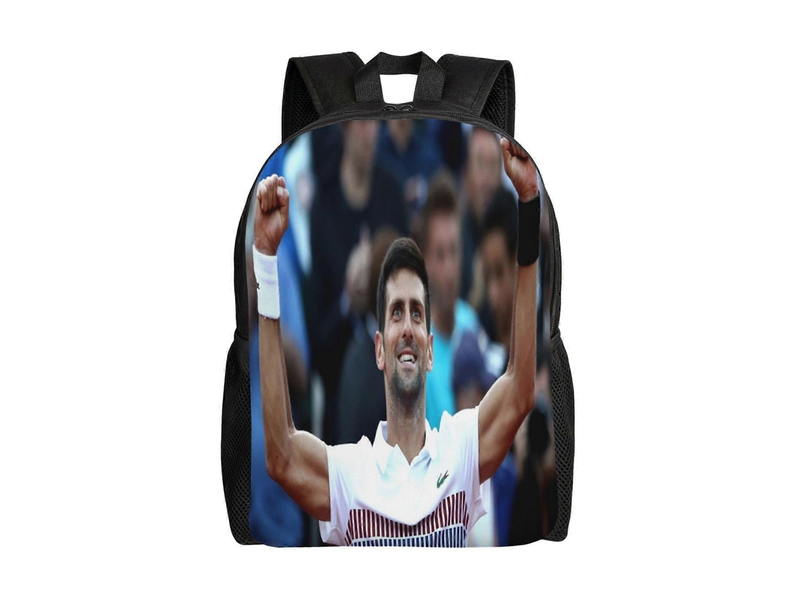 Mochila Novak Djokovic D279 Para Estudantes, Resistente E Leve, Impermeável E Com Alça De Ombro Respirável V279