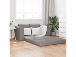 Vidaxl Sofá-cama Cinzento-acastanhado 148 X 71 X 83 Cm Tecido