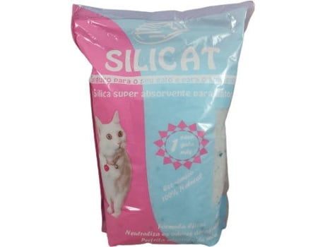 Areia para Gato SILICAT (3.8 L - Areia)