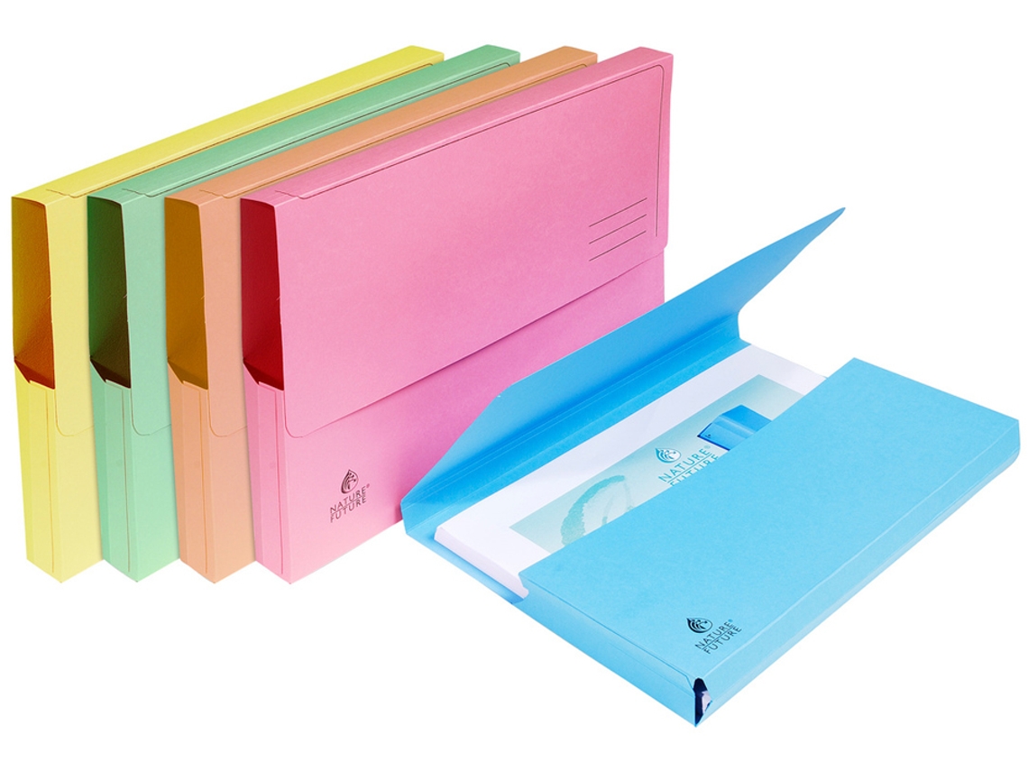 Bolsa para Documentos EXACOMPTA Jura Pastel Din A4 Rosa