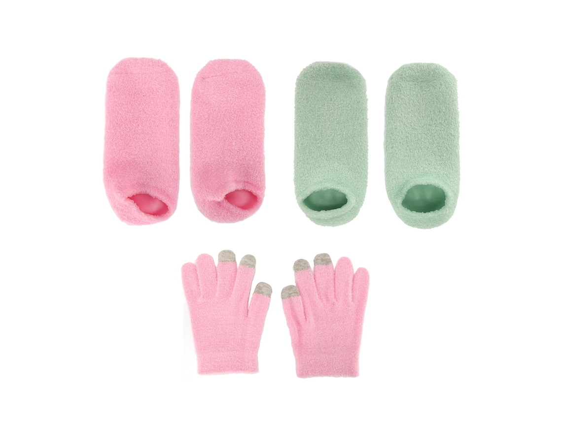 Meias De Gel Hidratantes Para Pele Seca - Hidratação E Reparo