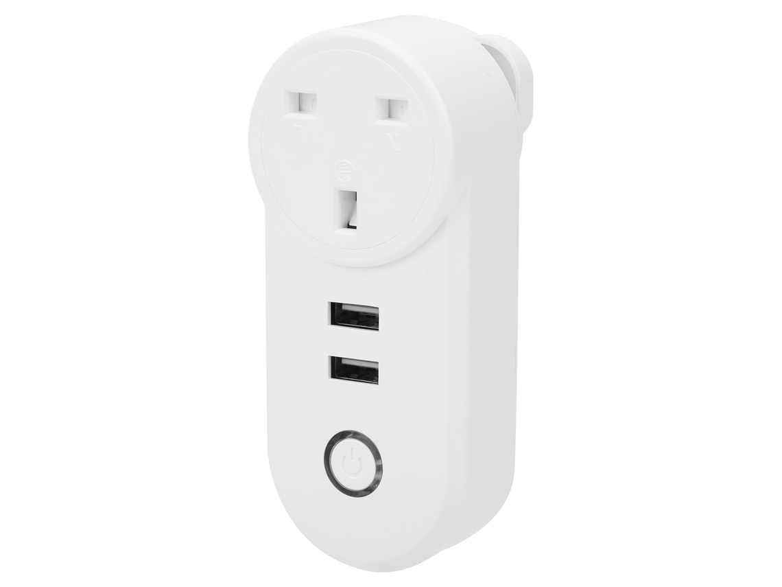 Laxiscreed Tomada Wifi Smart Com Temporizador Wireless E Controle Remoto