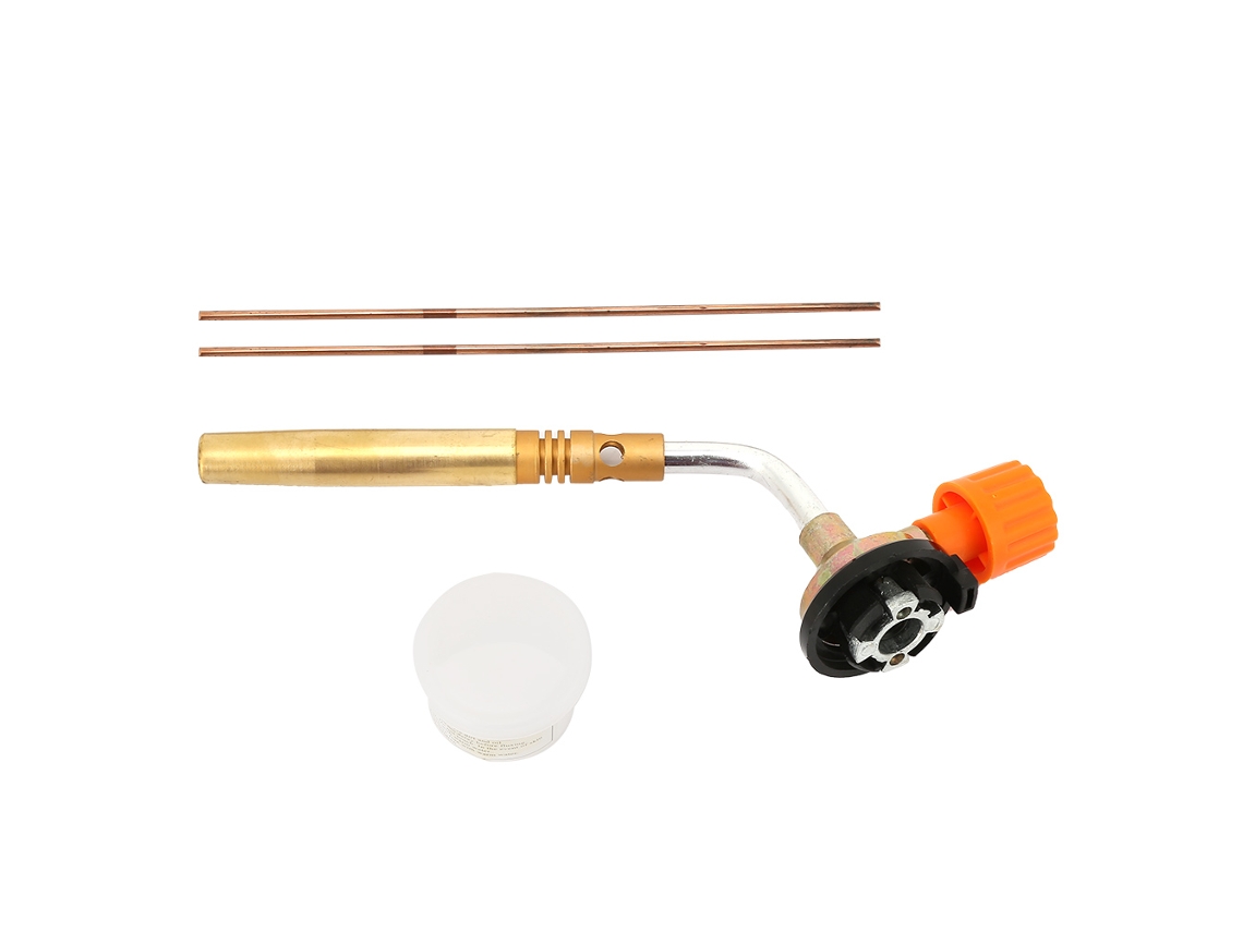 Pistola De Llama Portátil Soplete De Gas Ajustable Para Soldadura Camping Laboratorio (7104)