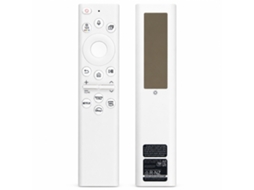 Comando Remoto Bluetooth Com Controlo Por Voz E Carregamento Solar, Compatível Com Tv Samsung, Branco, Bn59-01391a