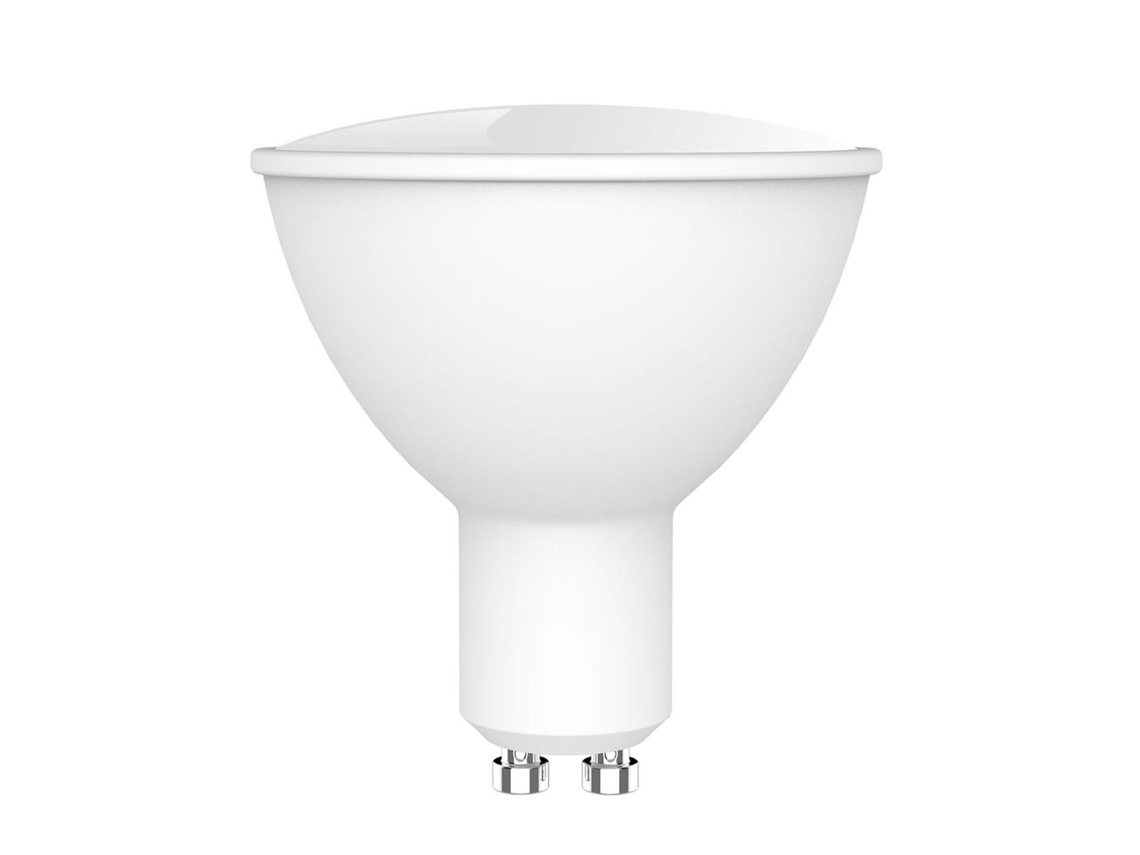 Lâmpada Inteligente Wifi Rgb+w+c Led Gu10 5w Dimmável Controle App/voz Alexa Tmall Elf