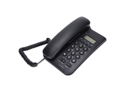 Telefone Fio LAXISCREED Discagem Semi livre Identificador de Chamadas