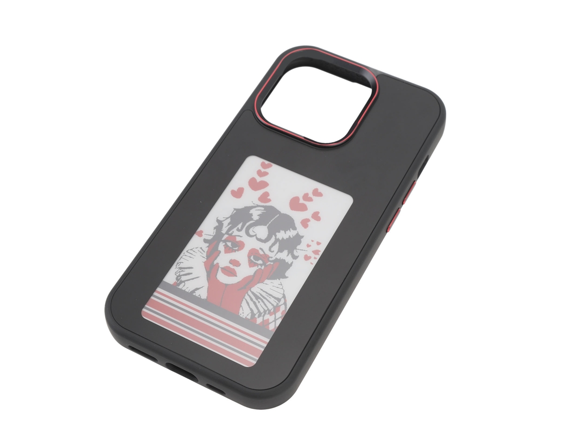2026zentro-capa Projetora Para Iphone 14 Pro Com Tela De Tinta Nfc Diy Anti-queda Anti-deslizante Baixo Consumo De Energia 3.7 Polegadas