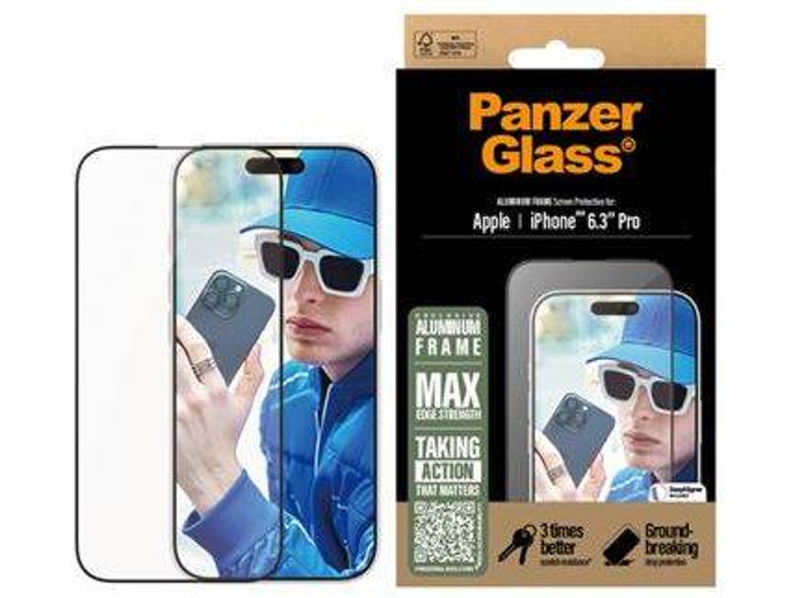 Pelicula de Vidro PANZERGLASS iPhone 16 Pro 