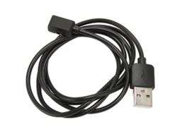 Cable de carga USB magnético negro de 1 m para Xiaomi Mi Band 8 NFC | S/MARCA
