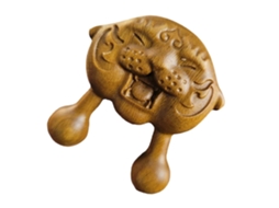 Massageador Facial de Madeira, Ferramenta Manual para Massagem Nasal e Ocular, Raspador Madeira Natural Cui Dados Faciais. GOKOCO