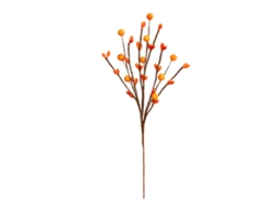 Ramos Decorativos Secos Artificiais Laranja 29cm LAXISCREED