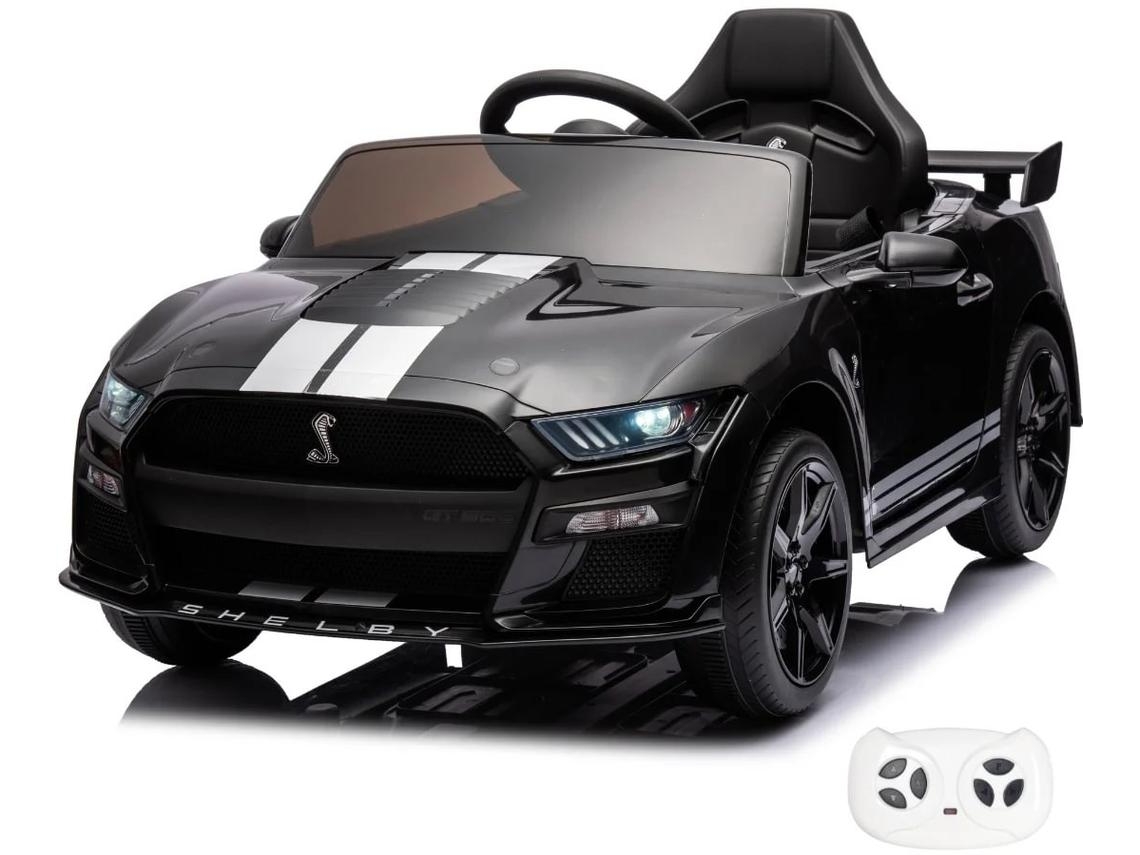 Carro Elétrico Para Crianças - Ford Mustang Shelby Gt500 - 12v - 1 A 5 Anos - Preto