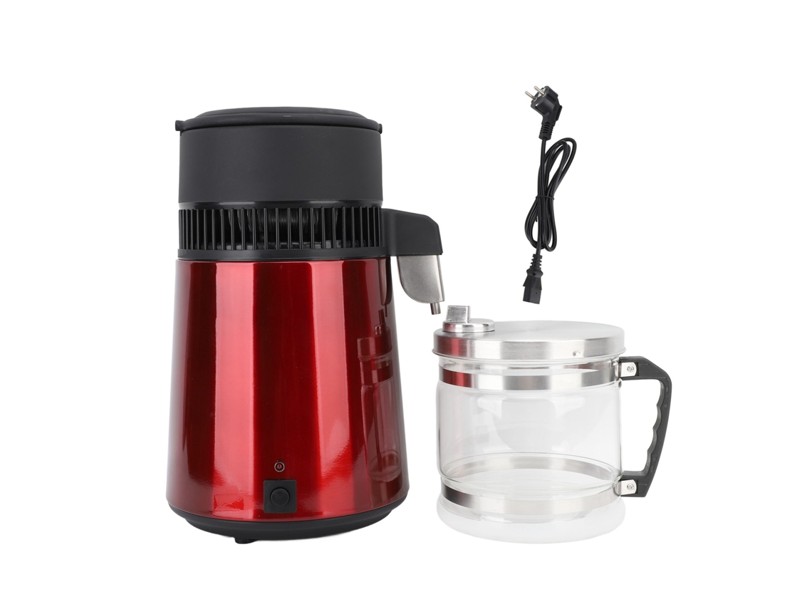 Purificador de água de 750W com destilador de 4L para uso doméstico, médico e laboratórios LAXISCREED