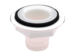 Ajuste Através Do Casco Round Cf253 Branco 1´´FORESPAR