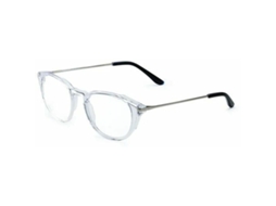Armação de óculos de grau masculina Vuarnet VL18020003 (transparente - acetato - 145 mm - Ø 53 mm)