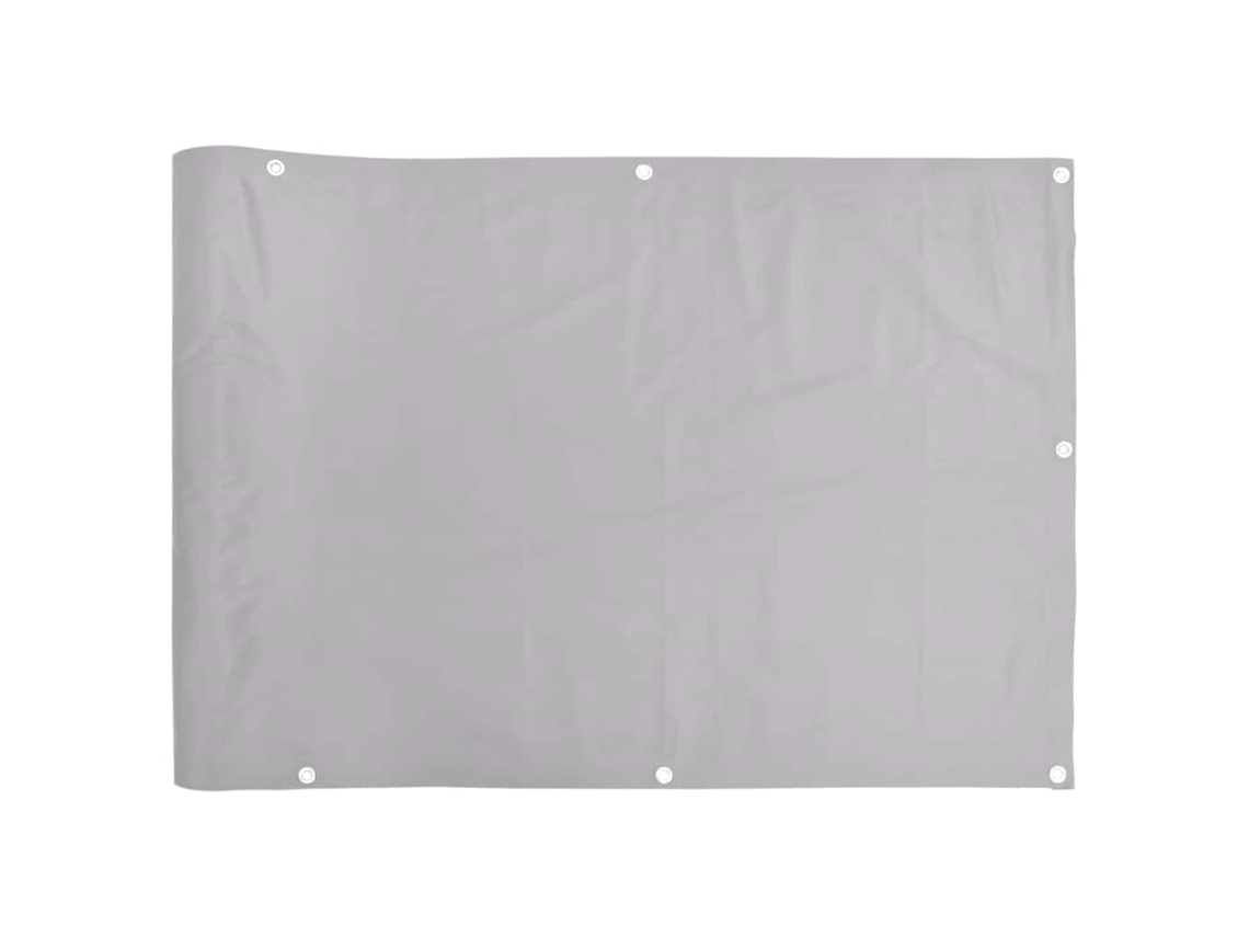 Balcony Privacy Screen, Balcony Privacy Screens Vidaxl Cinzeto Pvc (600 X 90 Cm)