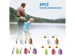 Kit de 5 Spinner Baits MARCA