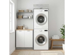 Vidaxl Armário Para Máquina De Lavar Cinza Sonoma 67,5 X 68 X 200 Cm