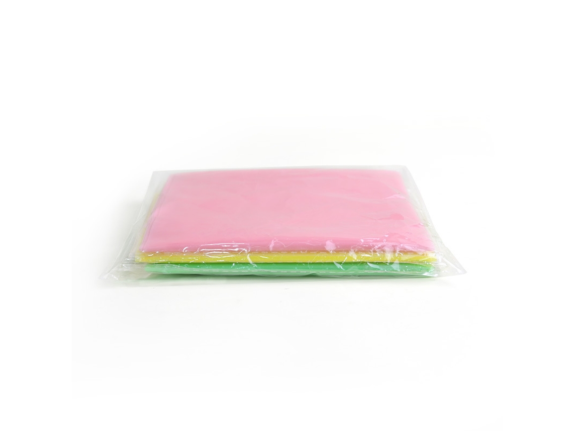 Conjunto de 3 faixas de resistência YUYSAN para ioga, 1500x150x0.35mm