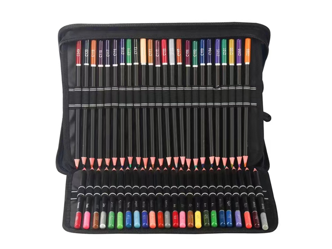 Set De Lápices De Colores Aceite Com Mochila Para Crianças E Artistas Iniciantes