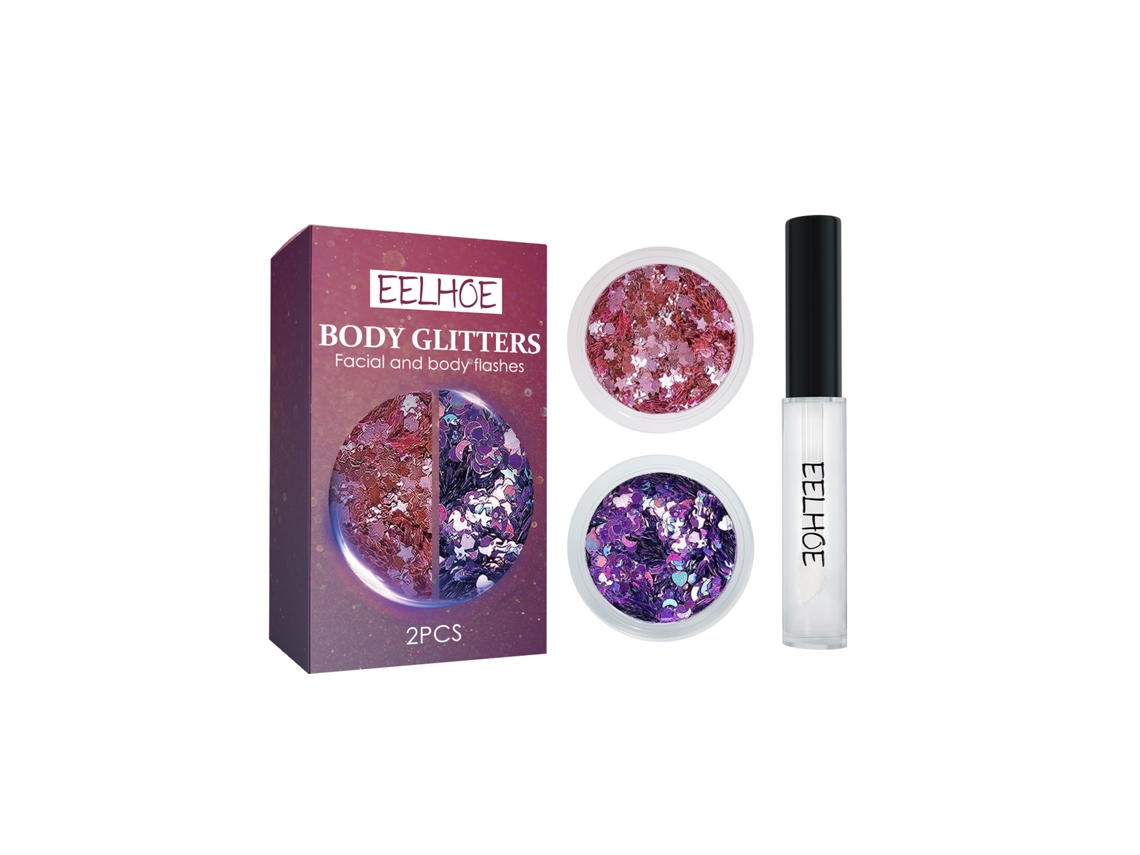 Glitter para Unhas, Maquilhagem e Decoração de Festas e Eventos LAXISCREED