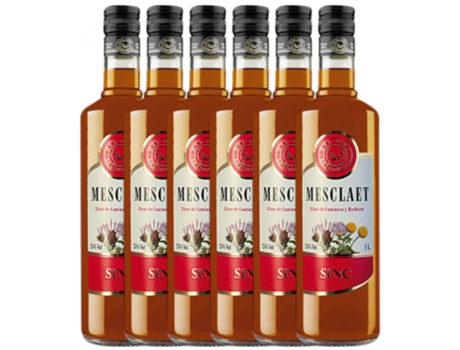 Licor SINC Sinc Mesclaet Licor Tradicional (1 L - 6 unidades)