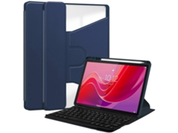 Capa Com Teclado Bluetooth Em Pu Compatível Com Lenovo Tab M11/xiaoxin Pad 11 2024 Em + Acrílico, Suporte Integrado