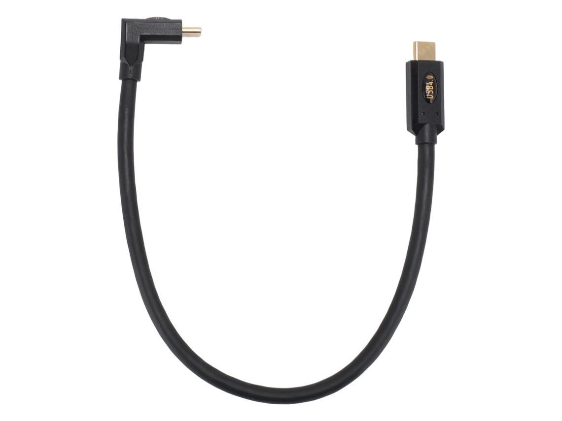 2026zentro-cabo Usb 4.0 Type C Thunderbolt 240w 48v 5a 8k Uhd 40gbps Transferência Dados Ângulo 90 Graus