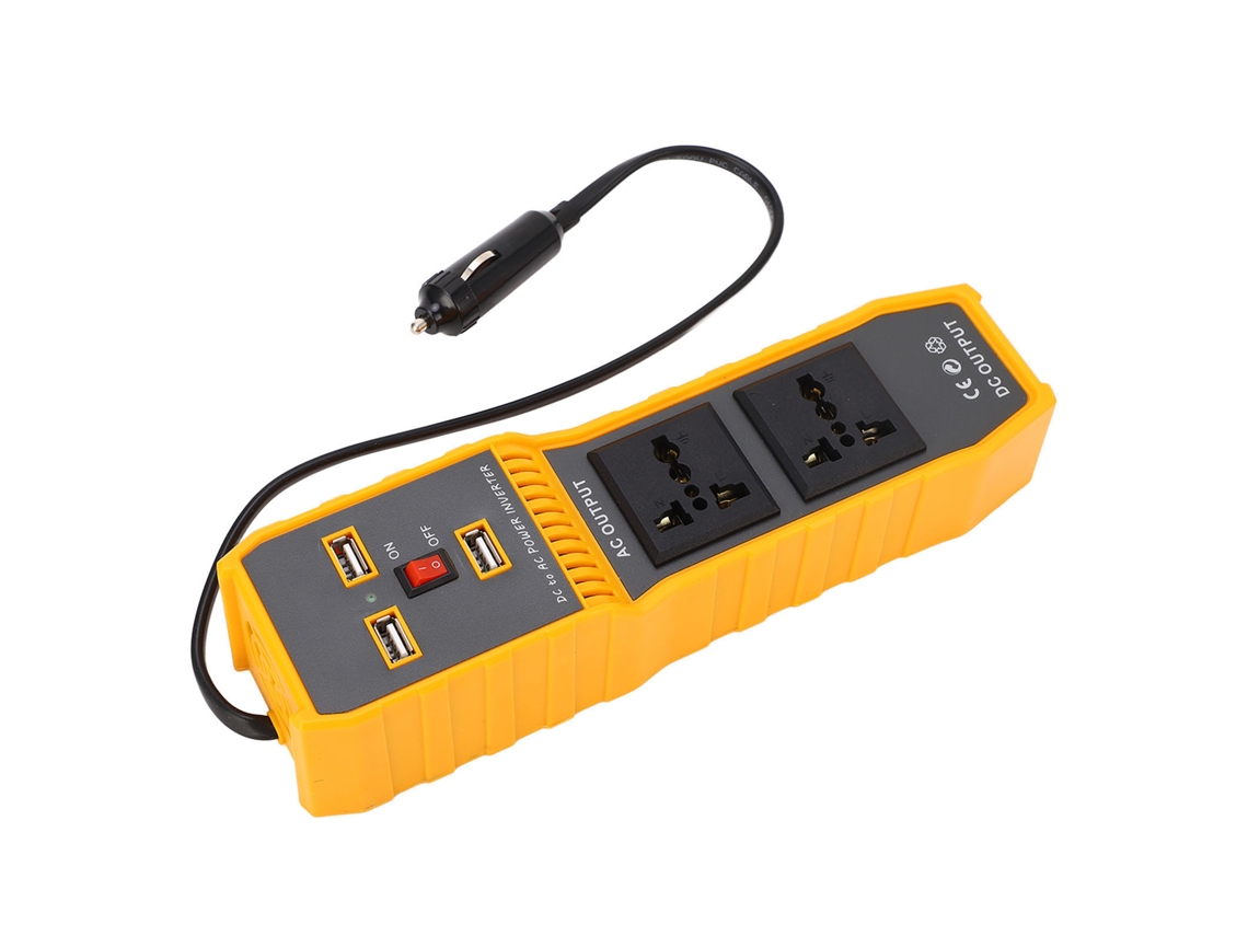 Inversor De Corrente 12v Para 220v 200w Com Usb E Tomada