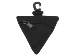 BOLSA de Moedas Triangular Portátil Leve em Nylon Resistente ao Desgaste S/MARCA