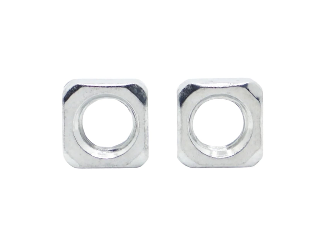 5-50 Peças Porcas Quadradas De Aço Carbono M3 M4 M5 M6 M8 M10 M12 10
