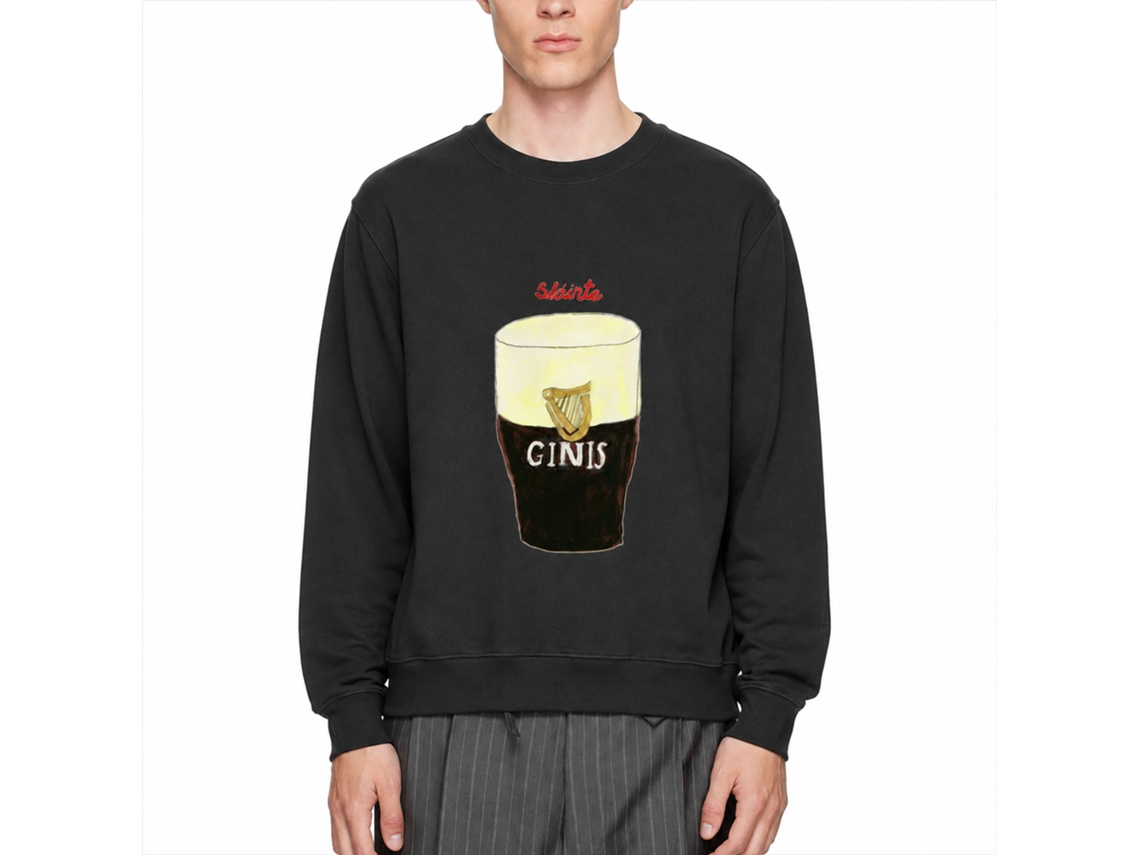 Rockinstone Ginis Pod Black Classic Classic Sweatshirt Unique Designer Style