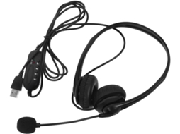 Fone De Ouvido Com Cancelamento Ruído, Microfone E Função De Silenciamento, Ideal Para Uso Em Escritórios Confortável E