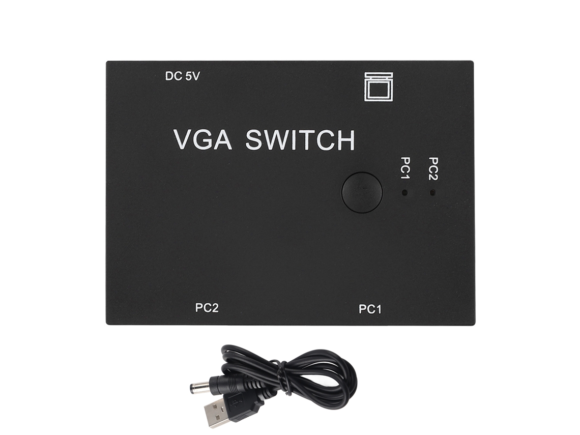 Divisor de Sinal Vga LAXISCREED 2 Entradas 1 Saída