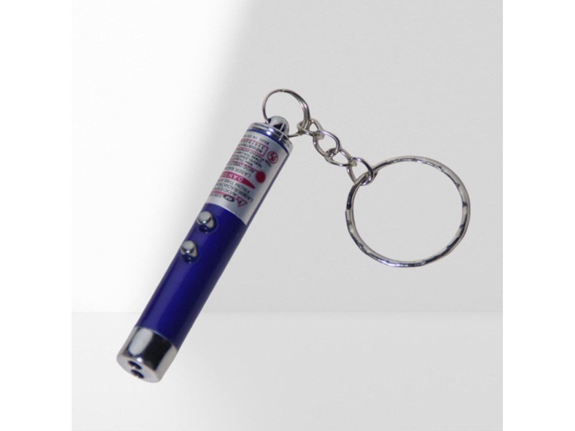 Caneta Estimuladora para Gatos, Luz Laser, Varinha Infravermelha a 3 Azuis, Pretas STELASPLEN