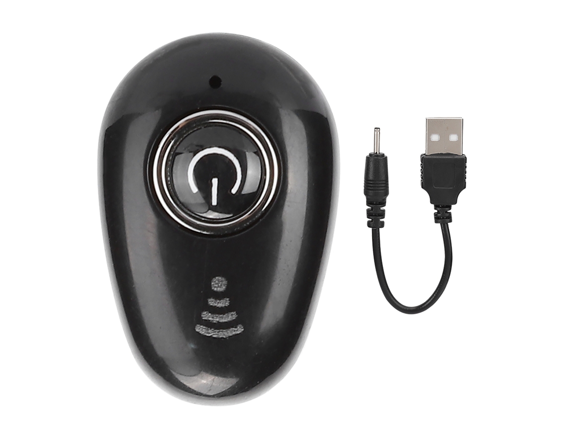 Auriculares mono Bluetooth 5.0 para deporte, conexión multipunto, negro, S/MARCA
