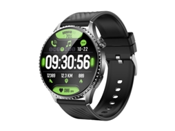 Smartwatch MDUG com Tela Amoled, Monitoramento de Glicose e Ácido Úrico, preto