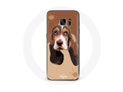 Capa para Samsung Galaxy S6 Cara de cão BasseHound