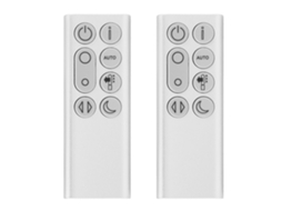 2 Controles Remotos De Substituição Para Ventilador Purificador Pure Cool Tp04 Tp06 Tp09 Dp04 (prateado)